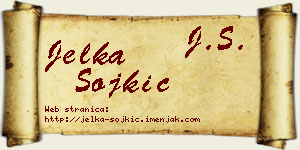 Jelka Sojkić vizit kartica